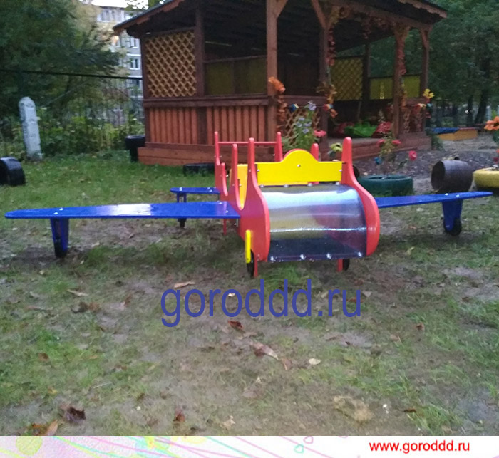 Конструкция самолет для участка детского сада "Полет к мечте"