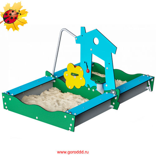 Тематические детские песочницы, игровые песочные формы для детских площадок