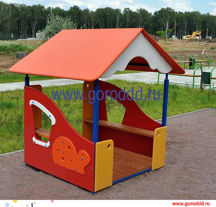 Детский игровой домик для улицы «Кроха»