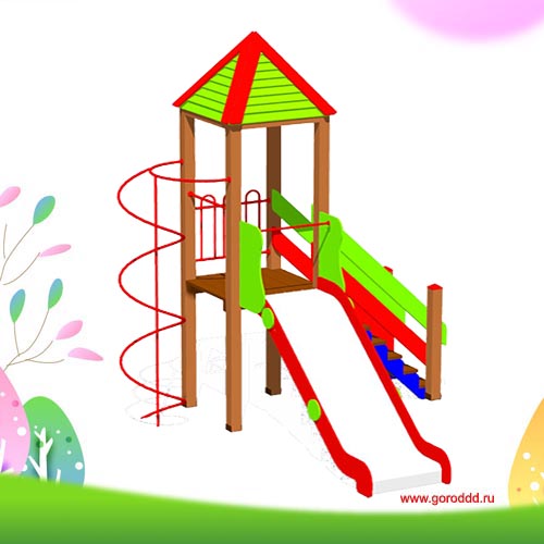 Детские игровые комплексы для детской площадки