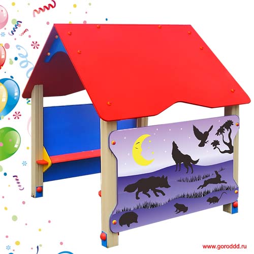 Детские домики для детских садов и площадок