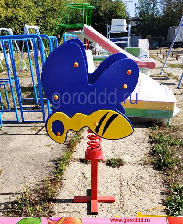 Пружинная качалка для детских площадок "Пчелка Майя"